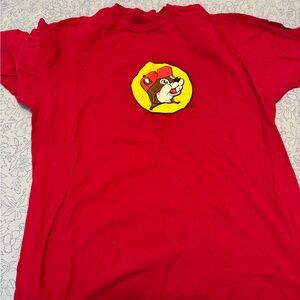 Red Buc-ees Graphic T-Shirt
